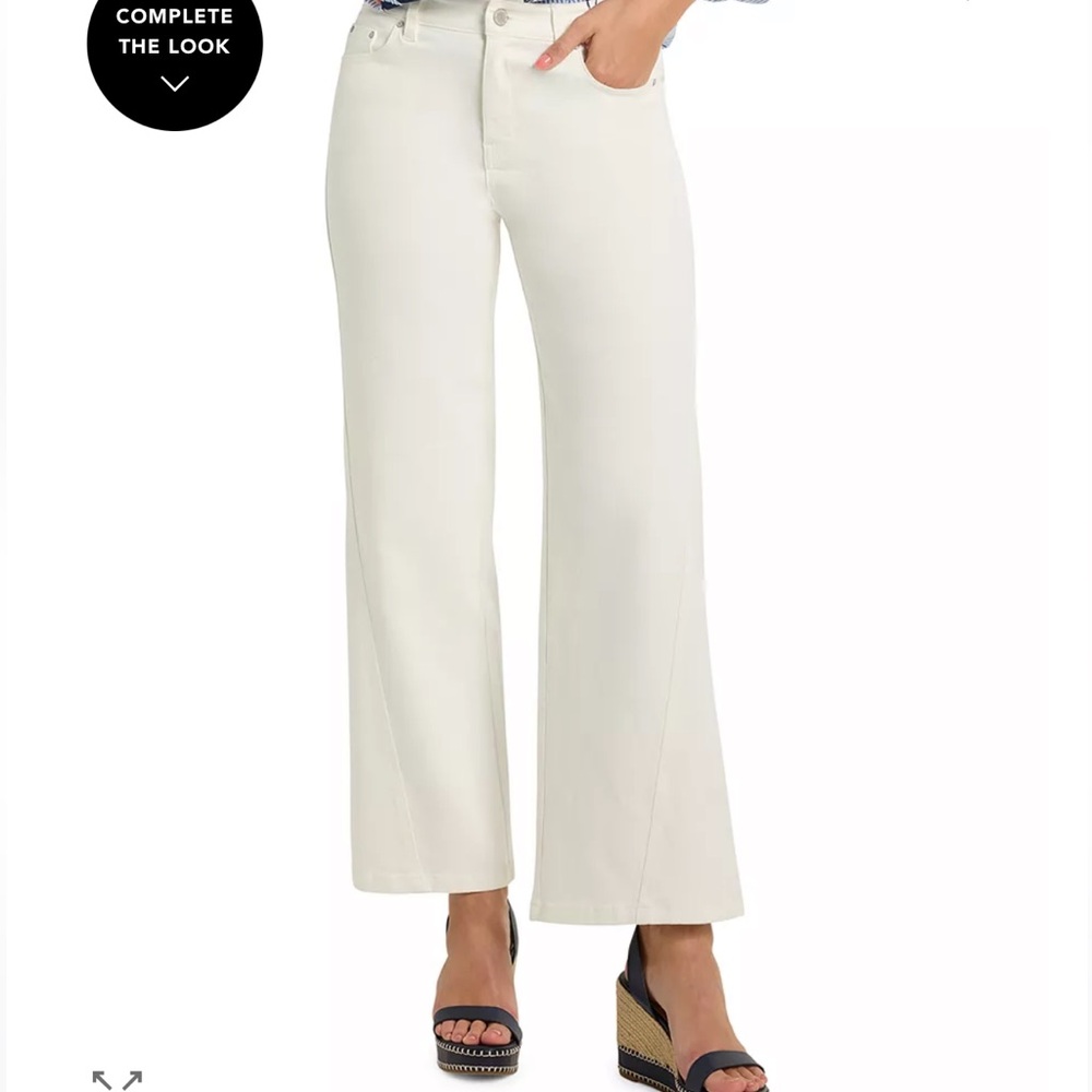 NWT NIC+ZOE
Wide Leg Weekend Jeans in Paper White